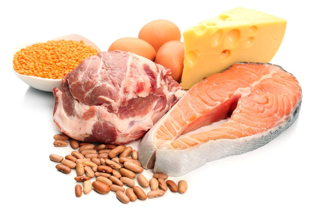Various types of proteins