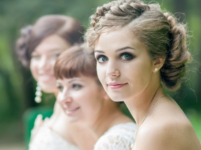 Bride and her friends.
