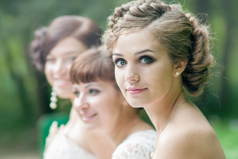 Bride and her friends.