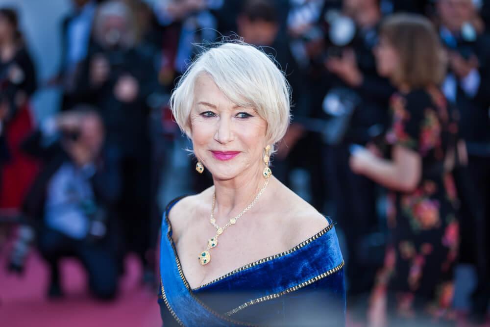 CANNES, FRANCE - MAY 12, 2018: Helen Mirren attends the screening of 'Girls Of The Sun (Les Filles Du Soleil)' during the 71st annual Cannes Film Festival