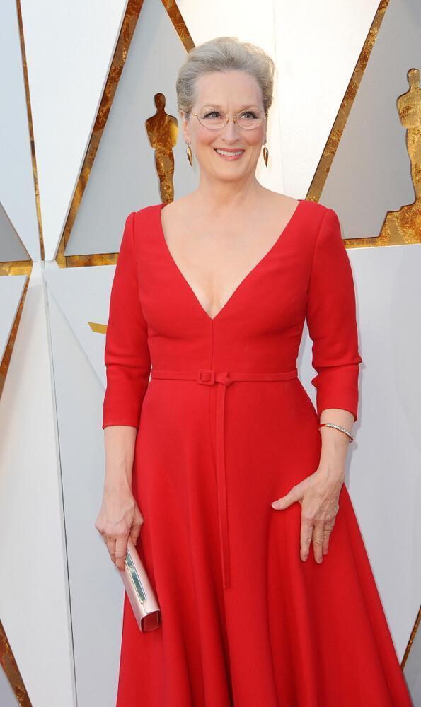 Meryl Streep at the 90th Academy Awards