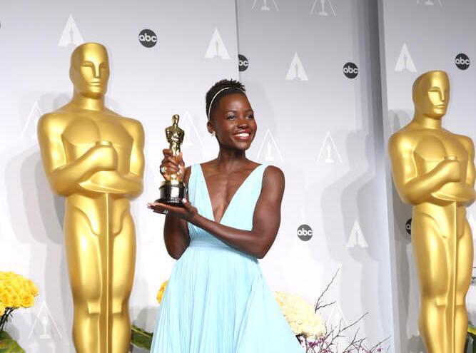 LOS ANGELES - MAR 2: Lupita Nyong'o at the 86th Academy Awards at Dolby Theater, Hollywood & Highland on March 2, 2014 in Los Angeles, CA