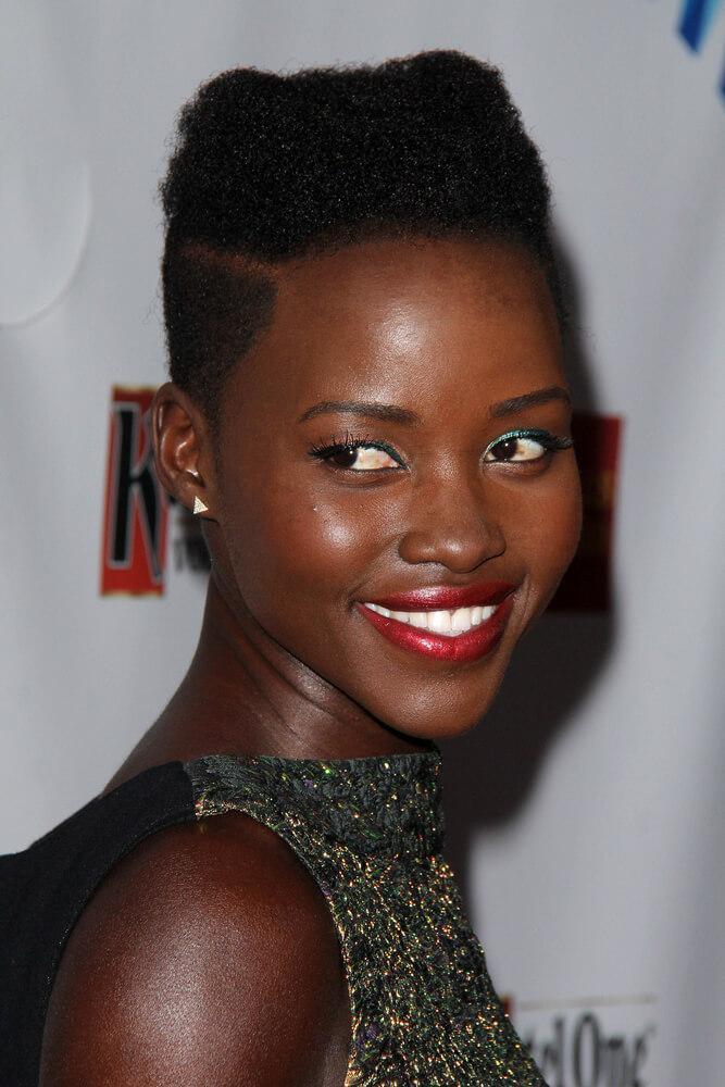 LOS ANGELES - APR 12: Lupita Nyong'o at the GLAAD Media Awards at Beverly Hilton Hotel on April 12, 2014 in Beverly Hills, CA