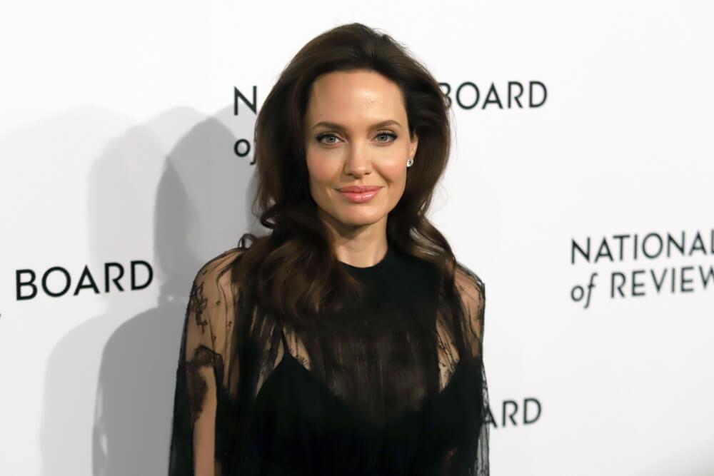 NEW YORK - JAN 9, 2018: Angelina Jolie attends the National Board of Review Awards at Cipriani on January 9, 2018, in New York