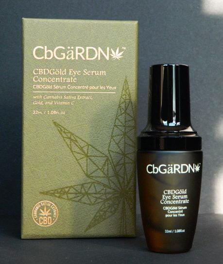 CbGaRDN Eye Serum next to box